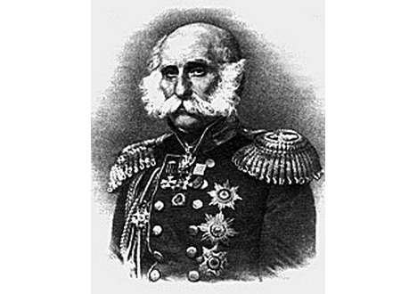 83. Ф.П. Литке (1797-1882) - российский мореплаватель и географ, исследователь Арктики, один из организаторов Русского географического общества и его вице-президент, президент Петербургской академии наук (с 1864 г.), адмирал.