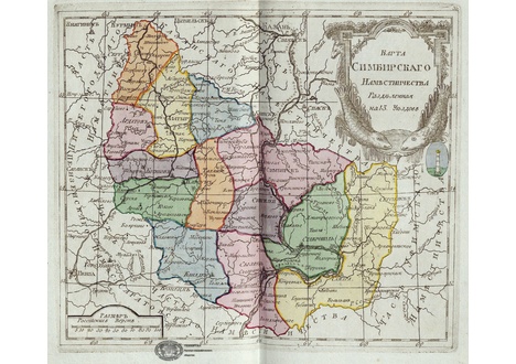 Тамбовская губерния карта до 1917